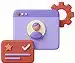 Email marketing and automation concept illustration